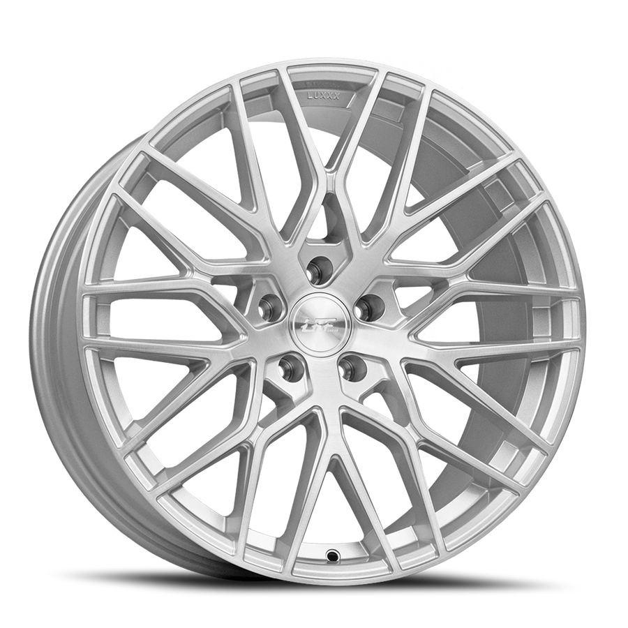 LFF-01 PISTA 20X10.5 5X114.3 +40 73.1 Full Brushed Silver LS