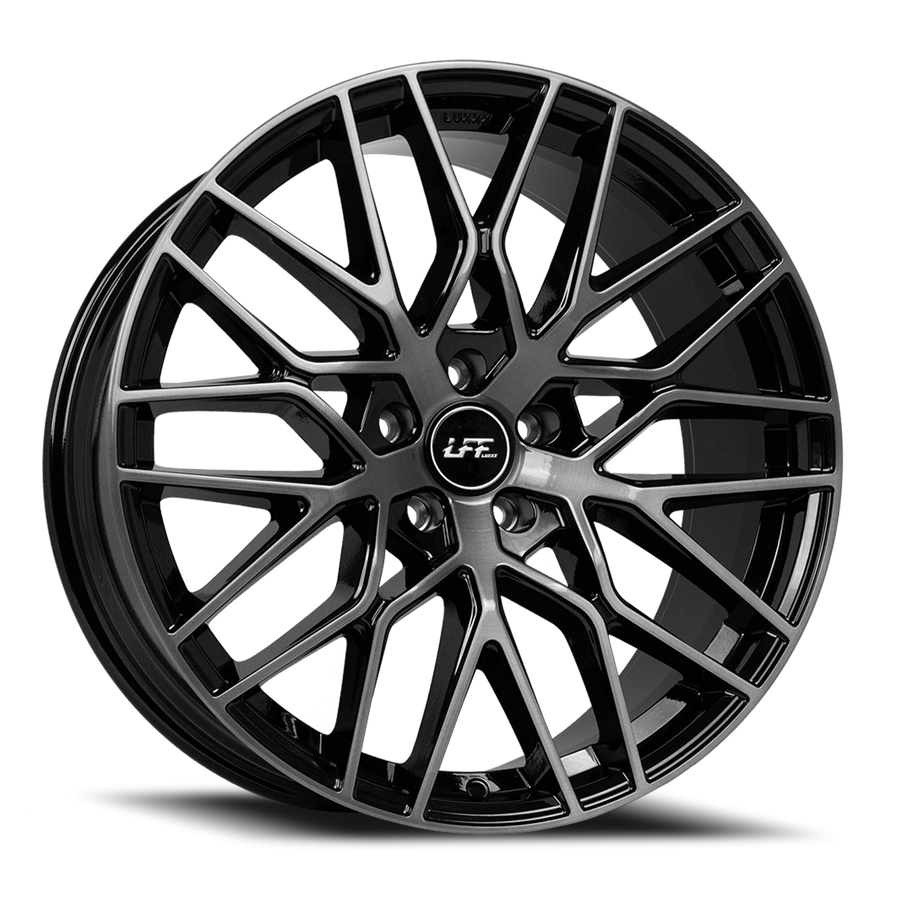 LFF-01 PISTA 20X10.5 5X115 +22 73.1 Brushed F Titanium Black LSCP2