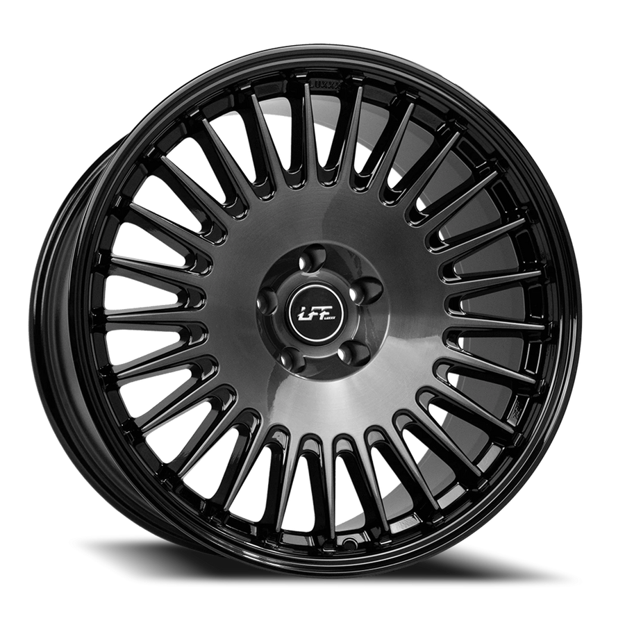 LFF-03 HARTO 20X9 5X112 +33 66.6 Brushed F Titanium Black LSCP2