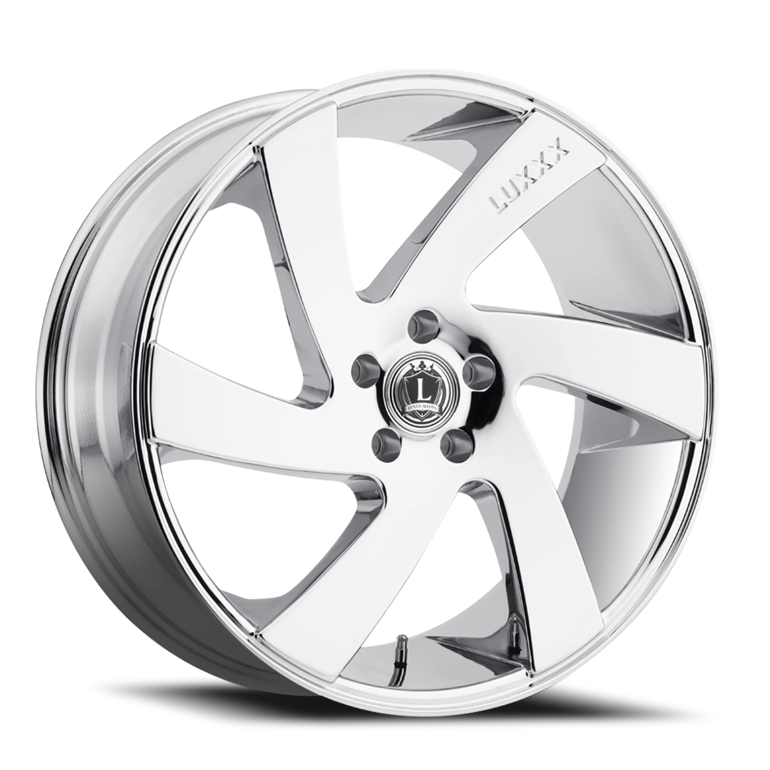 LUX10 22X9.5 5X115 +15 74.1 Chrome