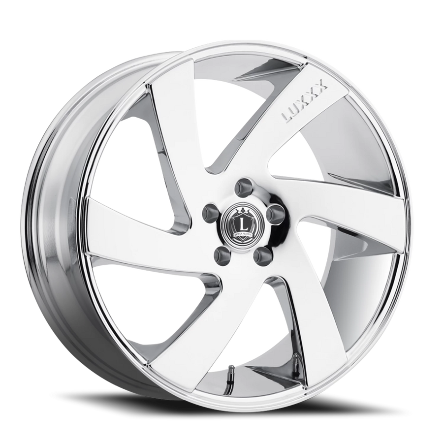 LUX10 22X9.5 5X115 +15 74.1 Chrome