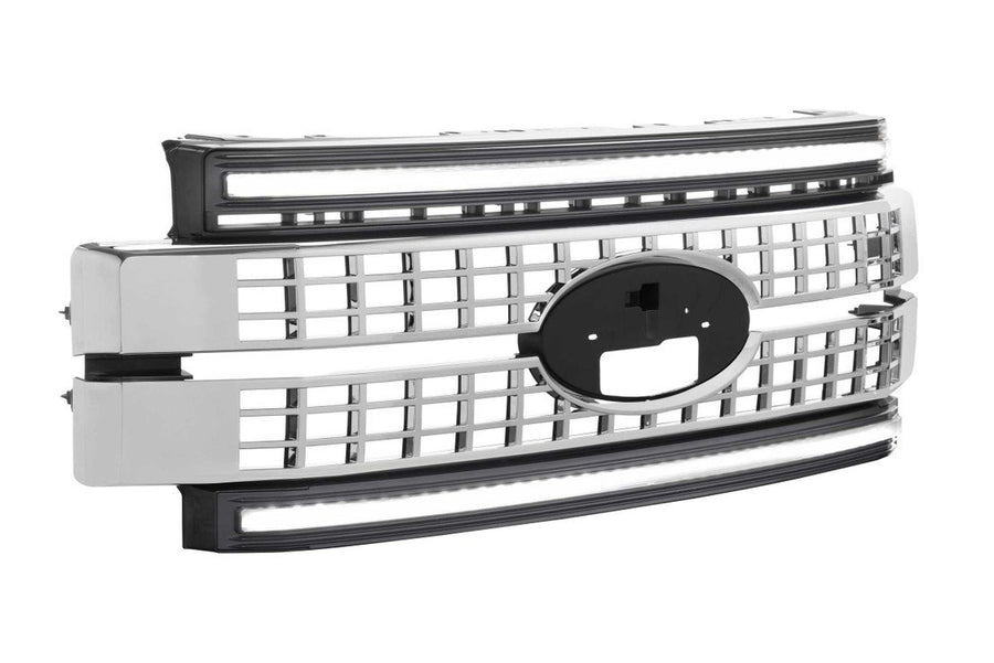 Morimoto XBG WHITE DRL / CHROME GRILLE FORD SUPER DUTY (17-19)