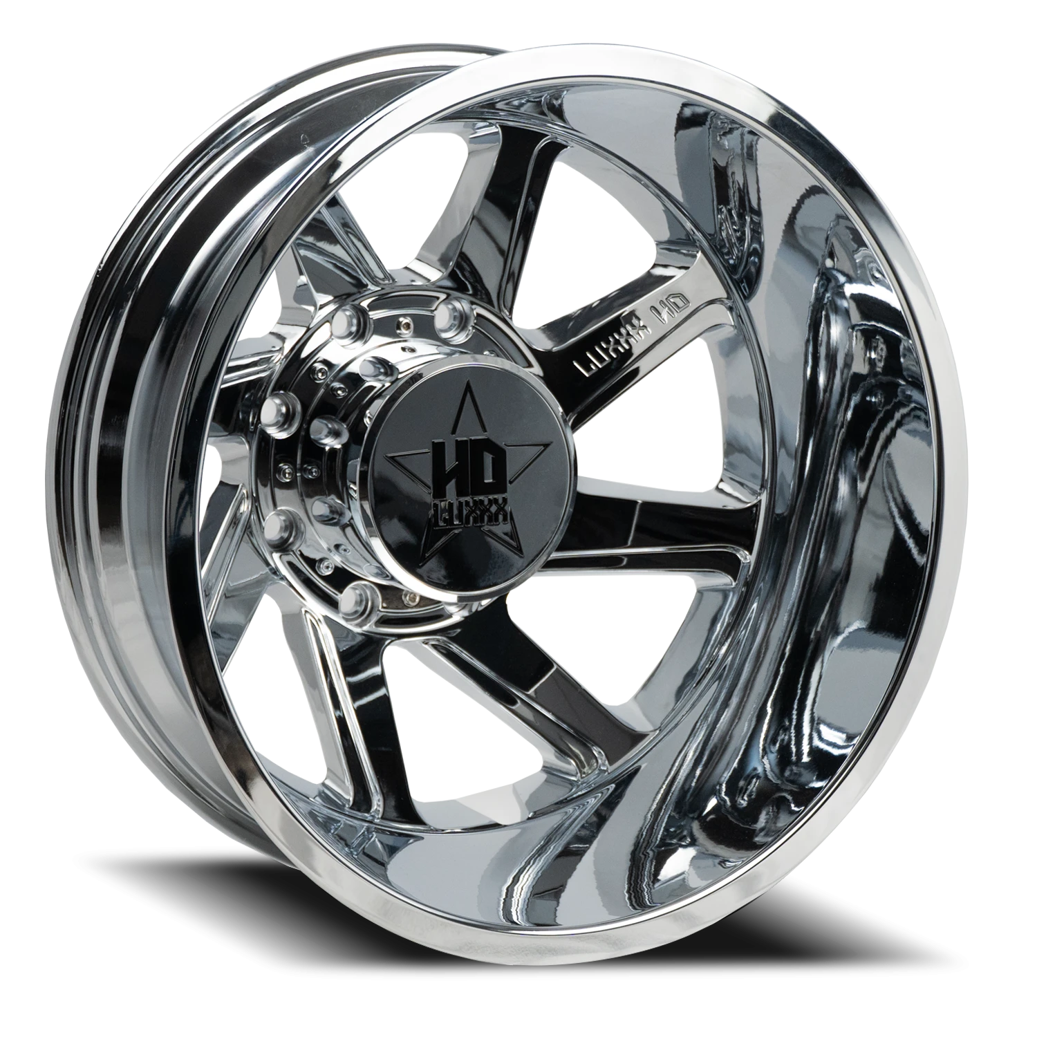 DUALLY HD14 20X8.25 8X165 -192 121.3 Chrome (Rear)