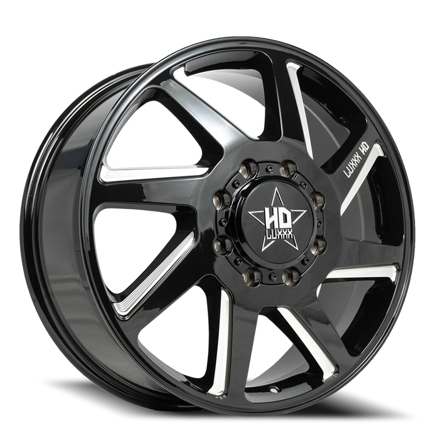 FORGED DUALLY HD03 APACHE 22X8.25 8X165 146 121.4 Polished (Front)