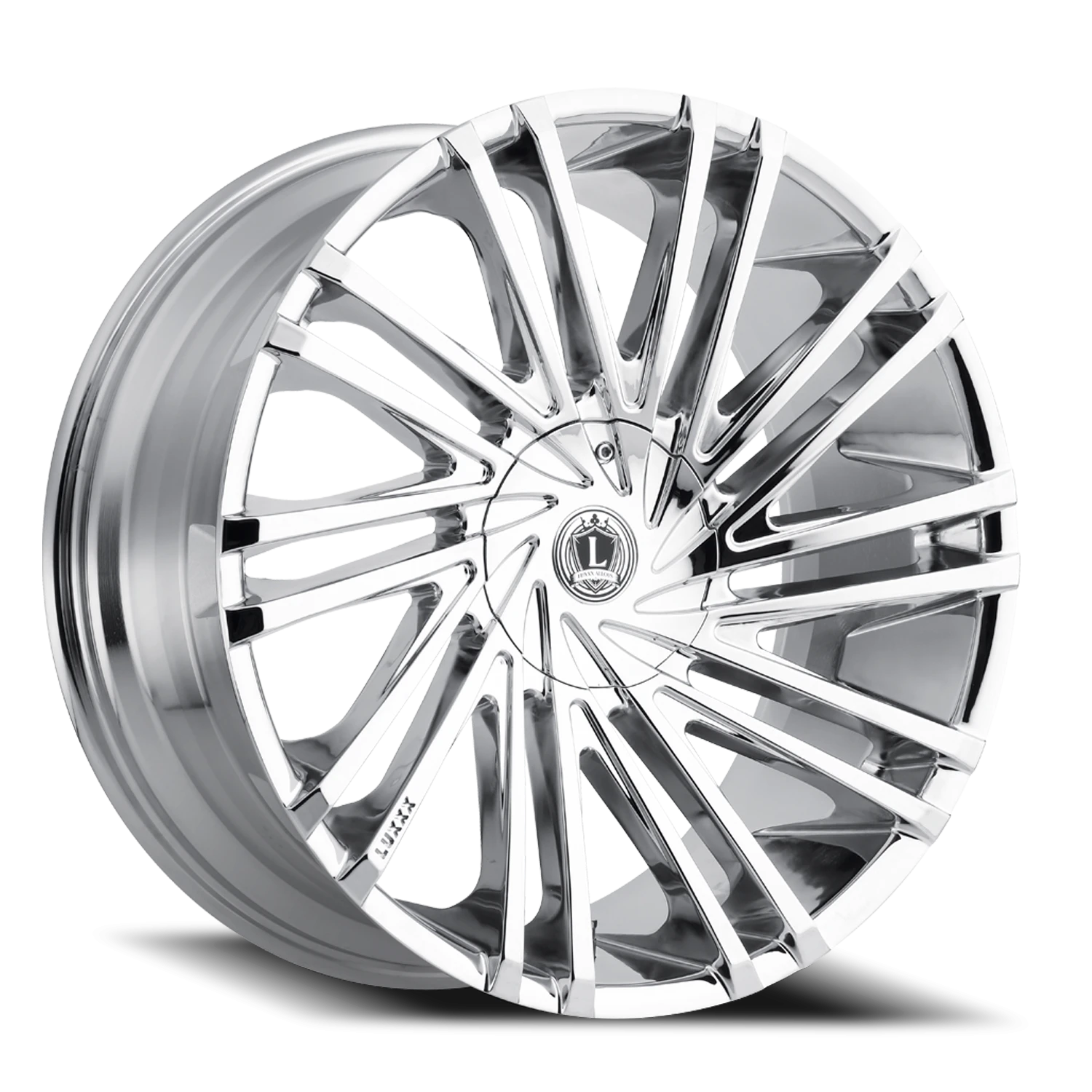 LUX17V 22X9 5127/135 +13 87.1 Chrome