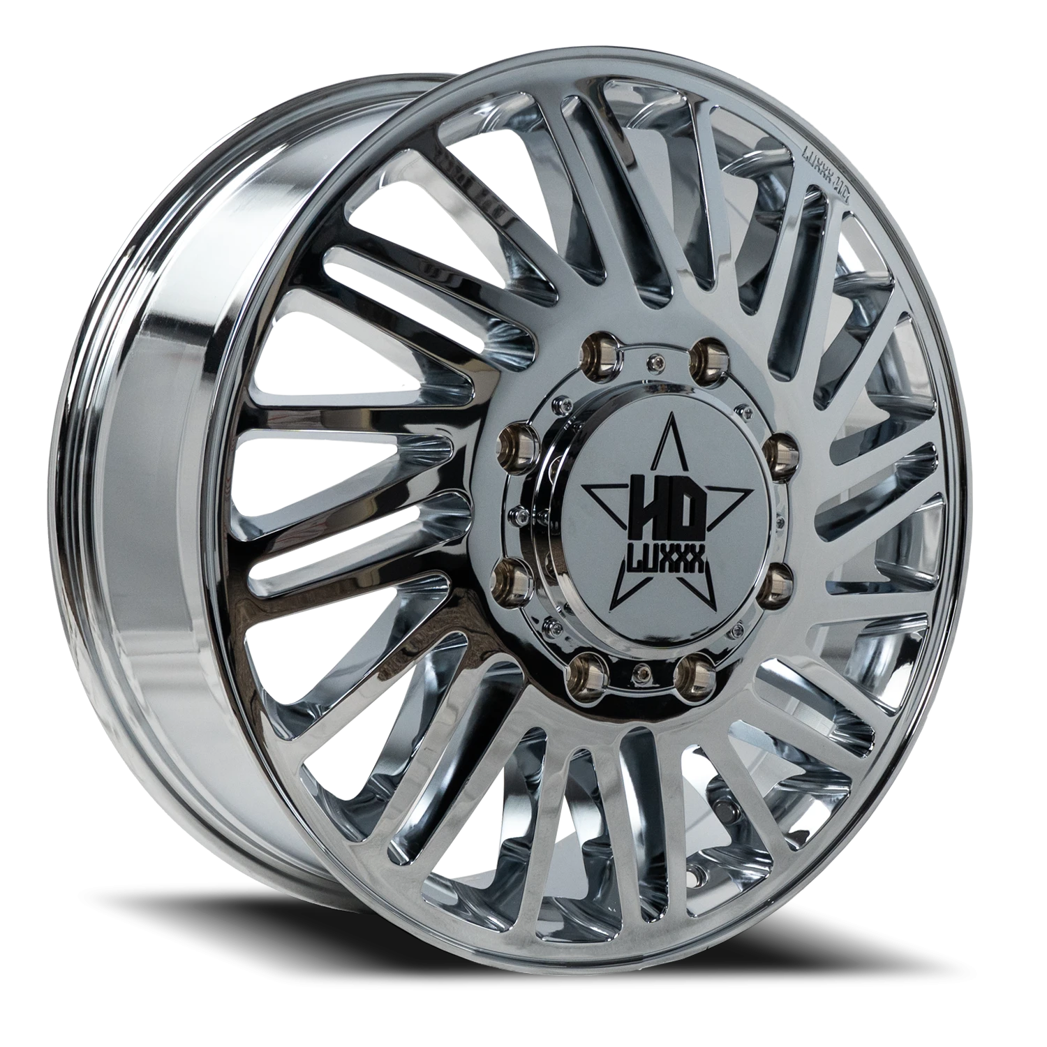 DUALLY HD19 20X8.25 8X210 115 154.2 Chrome (Front)