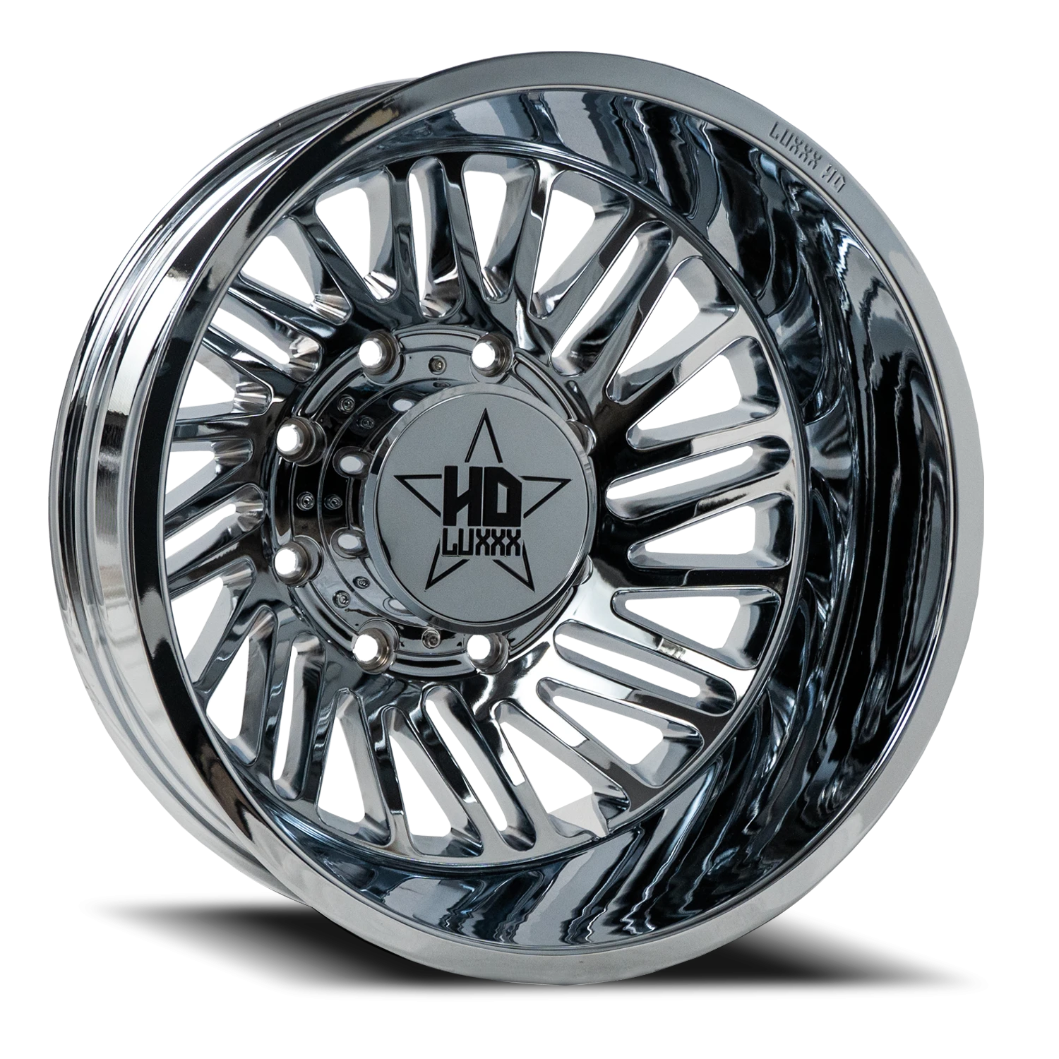 DUALLY HD19 20X8.25 8X165 -192 121.3 Chrome (Rear)