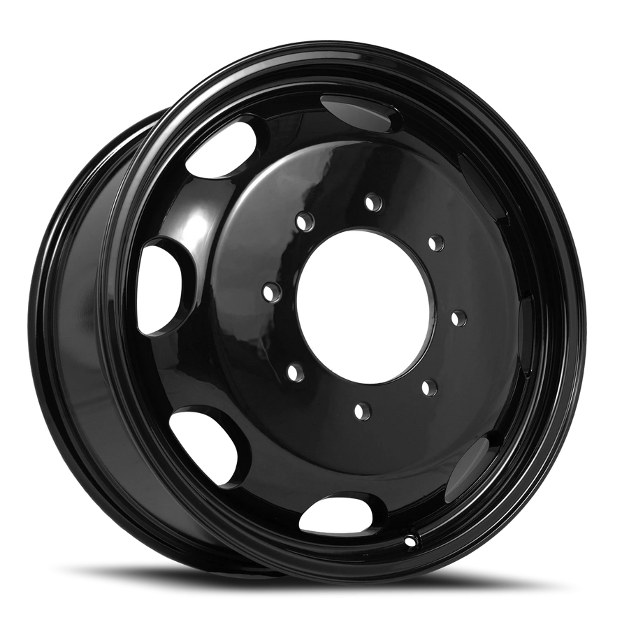 DUALLY HD19 20X8.25 8X165 115 121.3 Gloss Black (Inner Wheel)