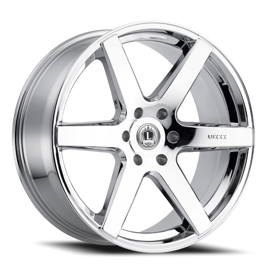 LUX20 22X9.5 5X115 +15 73.1 Chrome