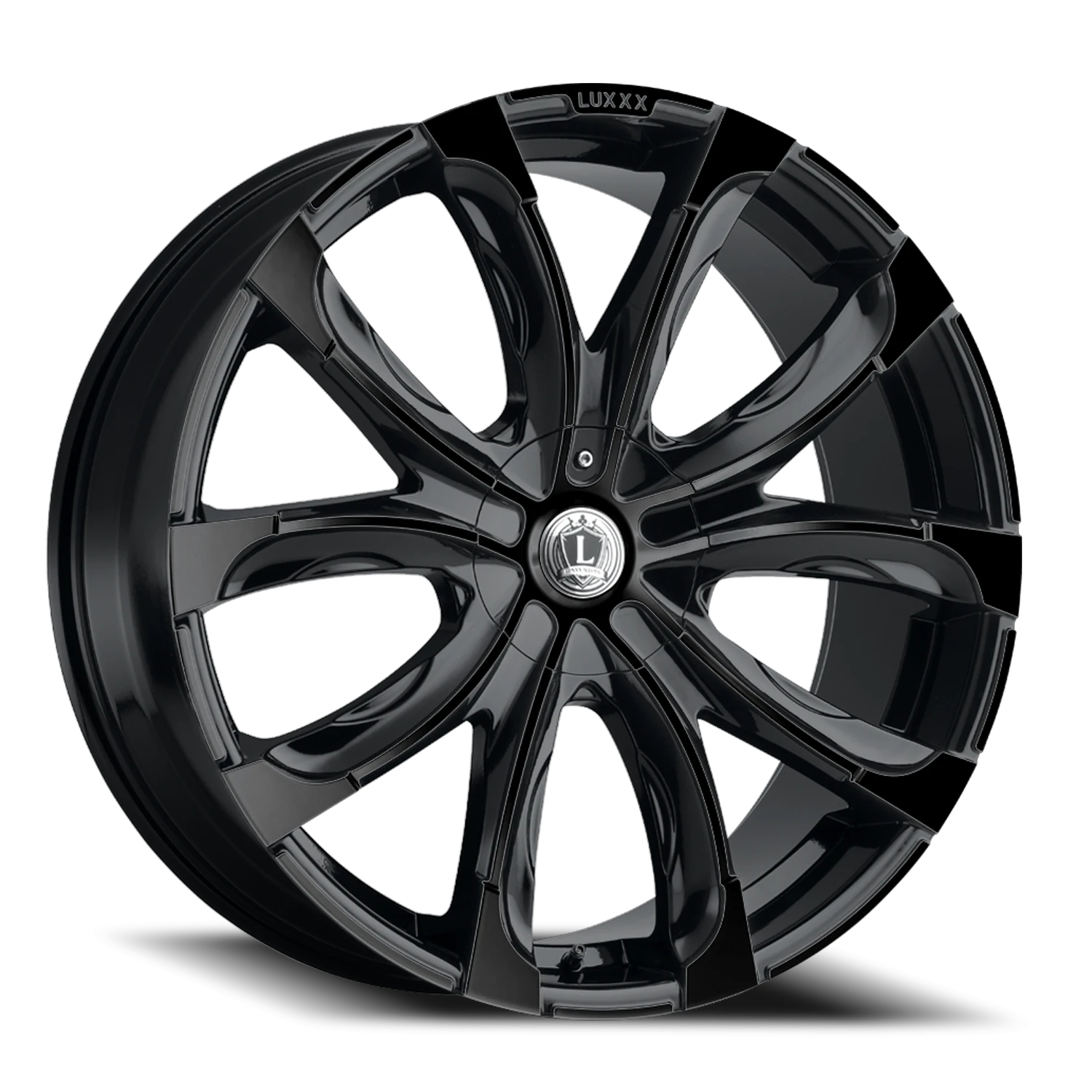 LUX24 26X10 6135/139.7 +33 93.1 Gloss Black