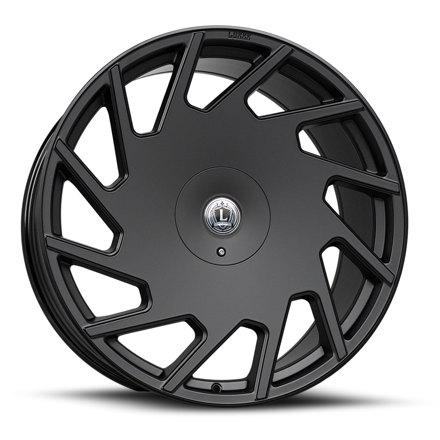 LUX25 22X9 6135/139.7 +33 93.1 Satin Black
