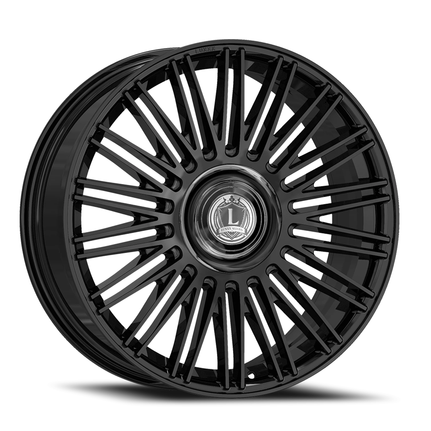 LUX27 18X8 5114.3+35 73.1 Gloss Black