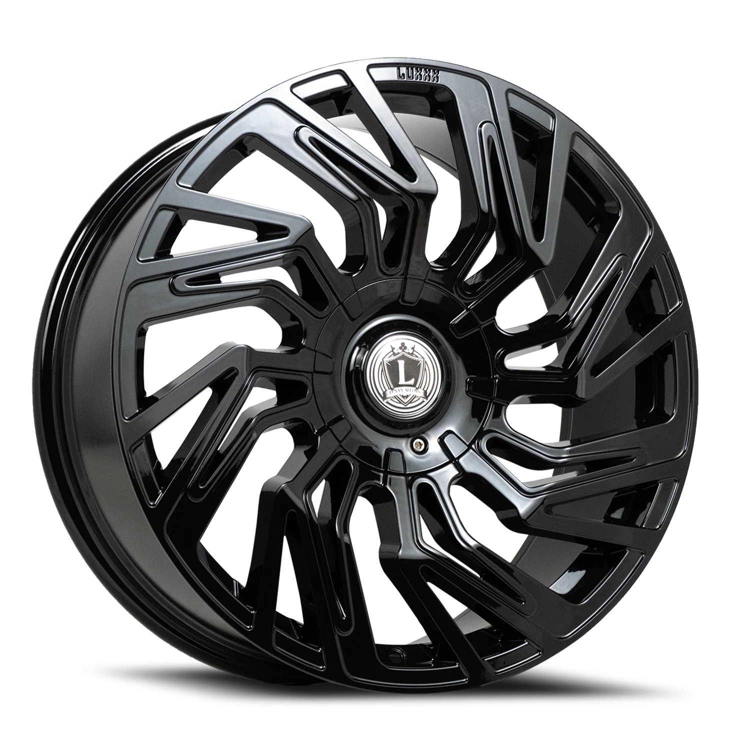 LUX28 24X10 6135/139.7 +33 93.1 Gloss Black
