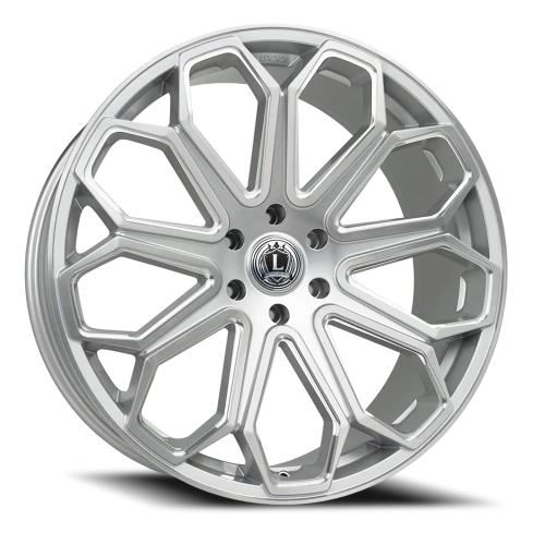 LUX29 24X10 6X139.7 +30 78.1 Brushed Face Milled