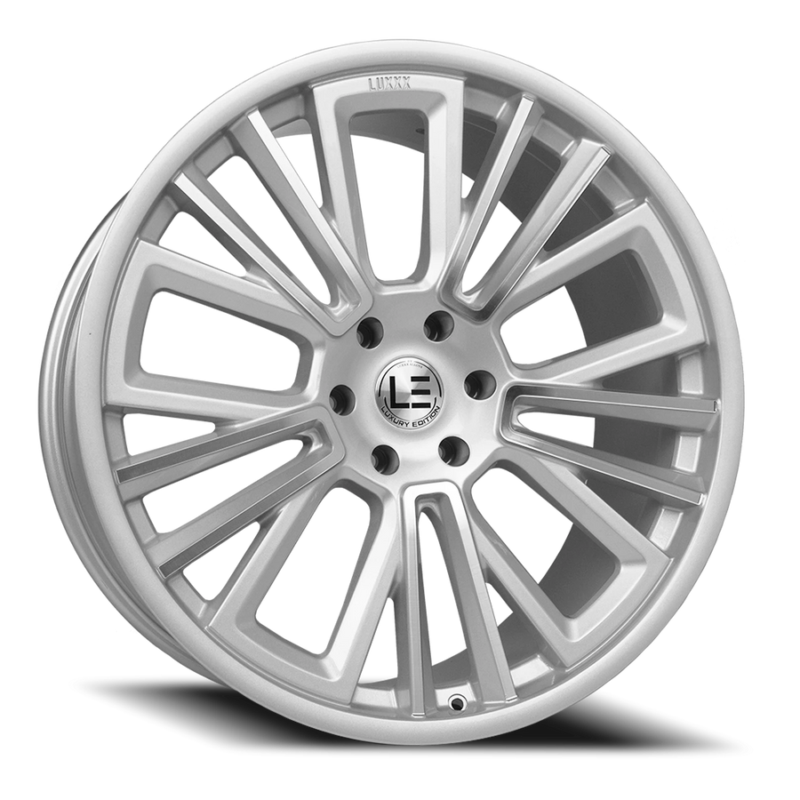 LUXLE3 24X9 6X139.7 +30 78.1 Silver Machine Face