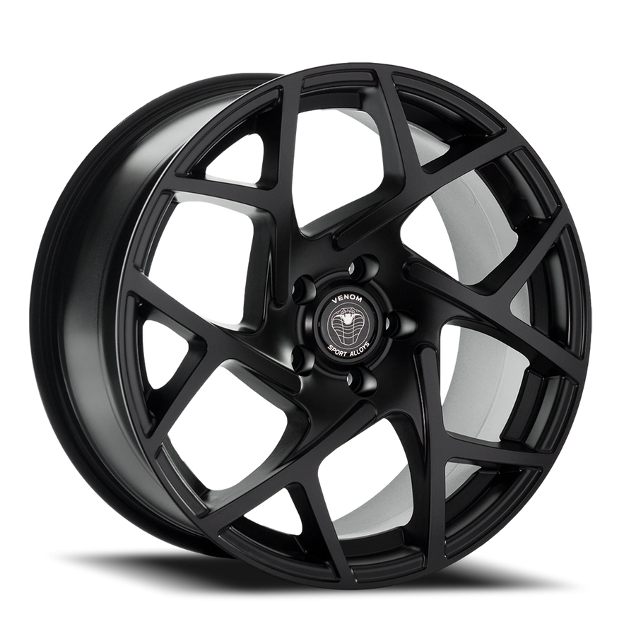 VENOM31 17X8 5X114.3 +31 73.1 Satin Black