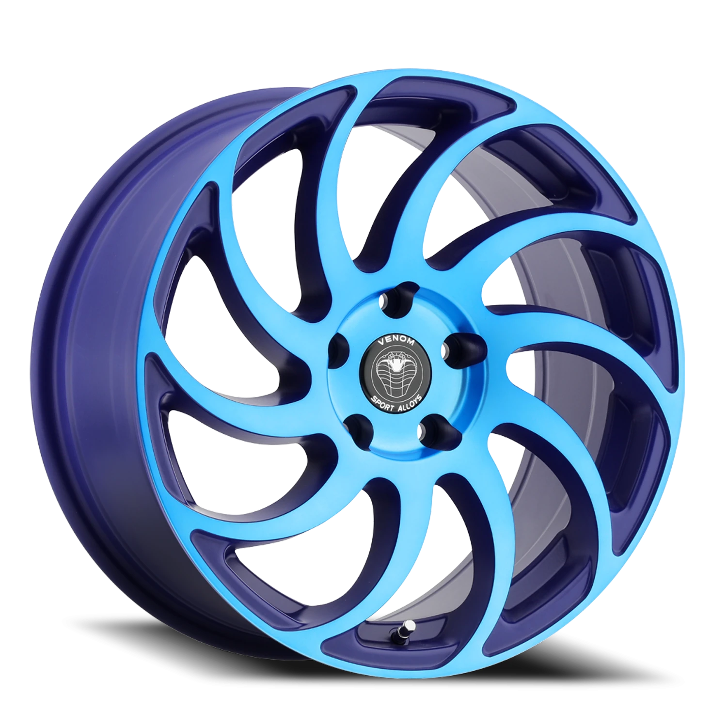 VENOM32 18X8.5 5X110 +31 73.1 Neon Blue