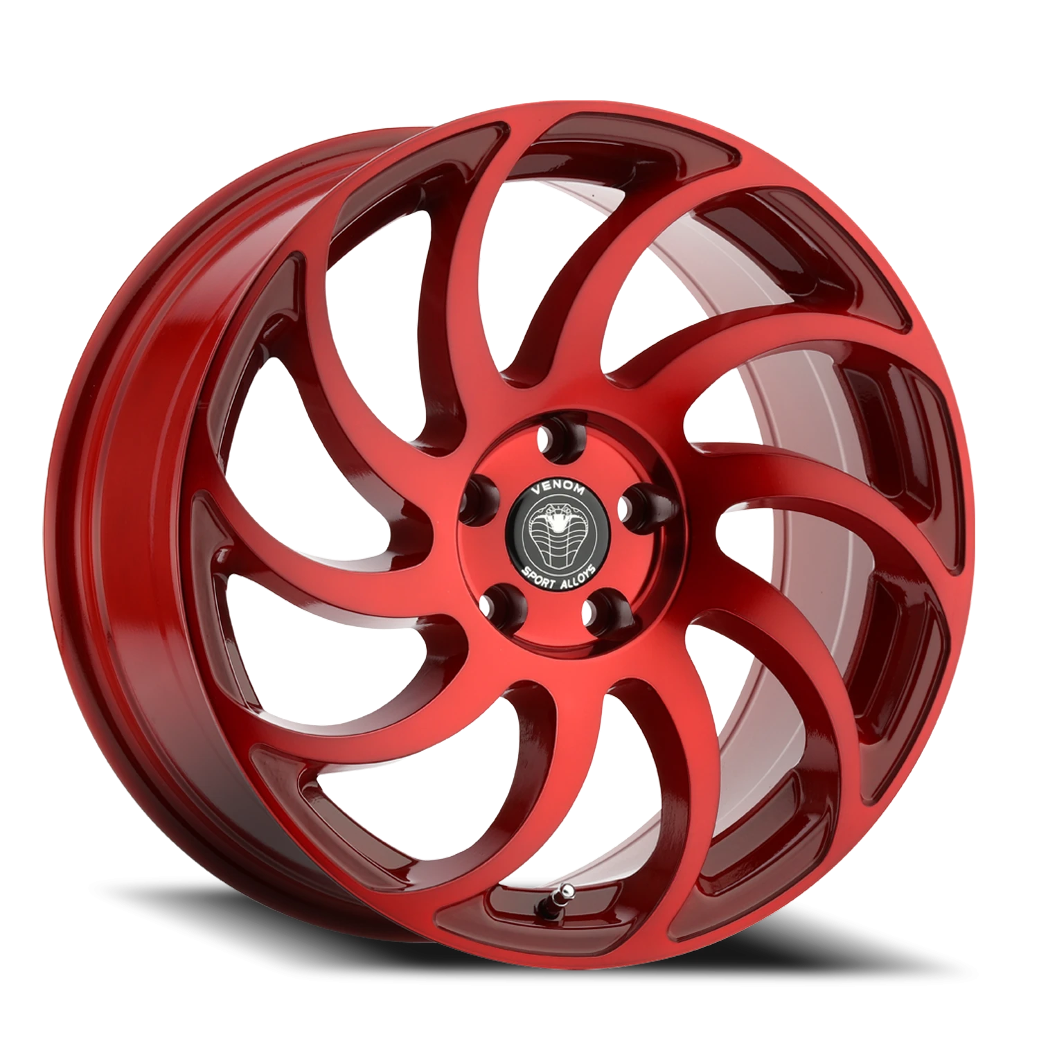 VENOM32 18X8.5 5X114.3 +31 73.1 Neon Red