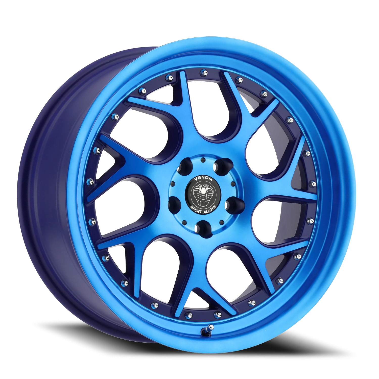 VENOM33 20X8.5 5X120 +30 73.1 Neon Blue