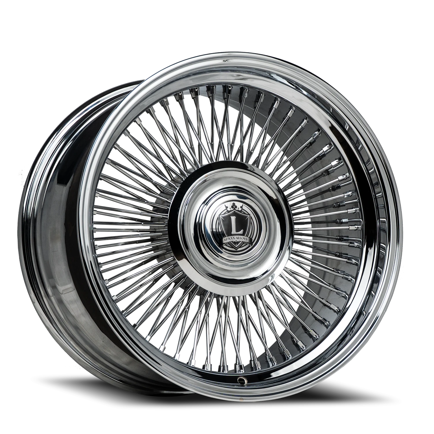 LUX37 WIRE WHEEL 24X9 5127 +0 78.1 Chrome