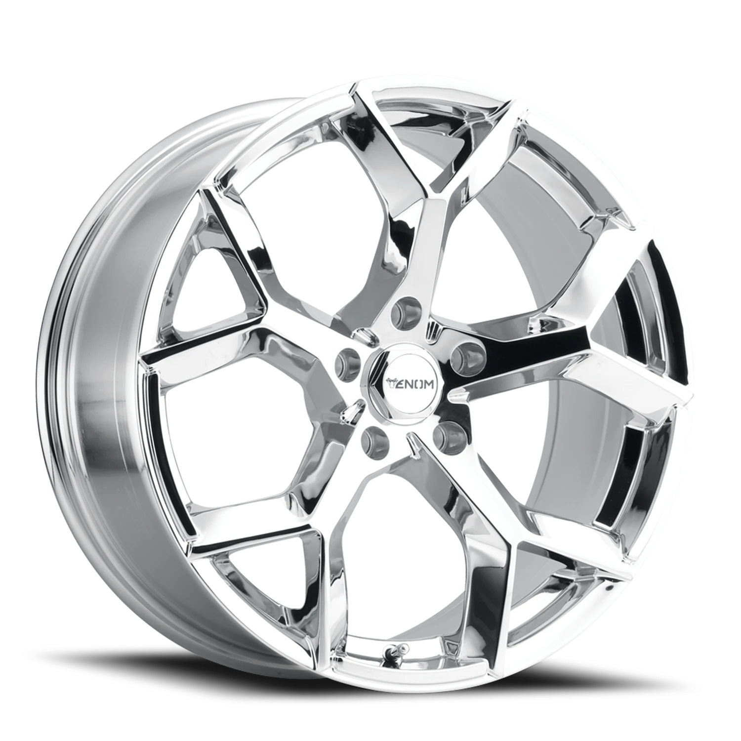 VENOM37 19X8.5 5X114.3 +35 73.1 Chrome
