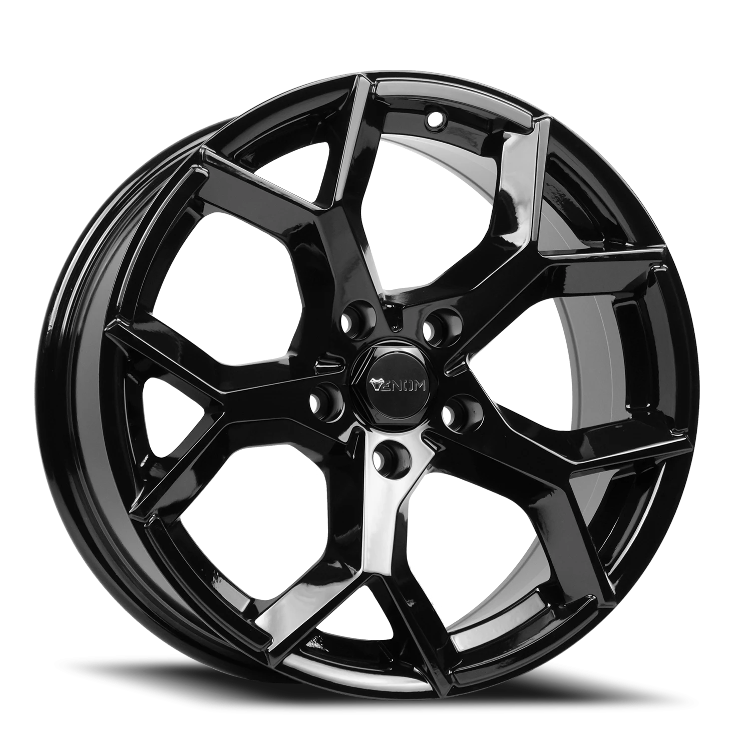 VENOM37 19X8.5 5X120 +35 73.1 All Gloss Black