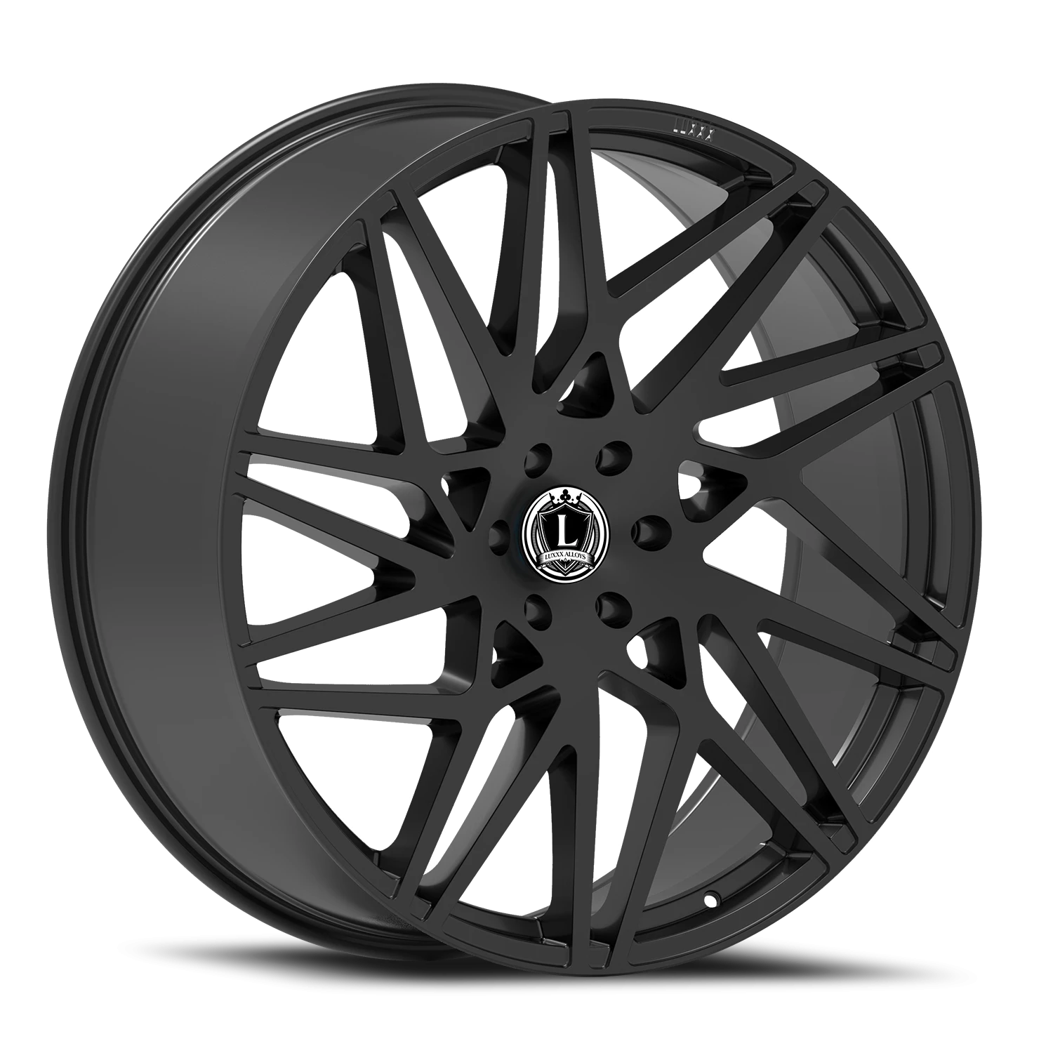LUX38 20X8.5 5X114.3 +31 73.1 Gloss Black