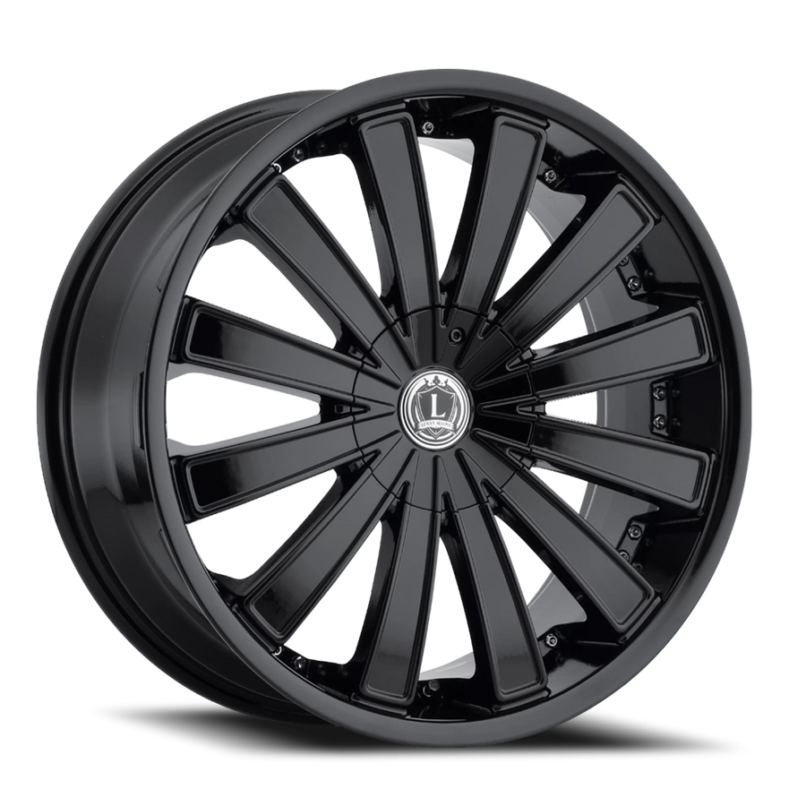 LUX4 22X9.5 5112/120 +15 74.1 Gloss Black