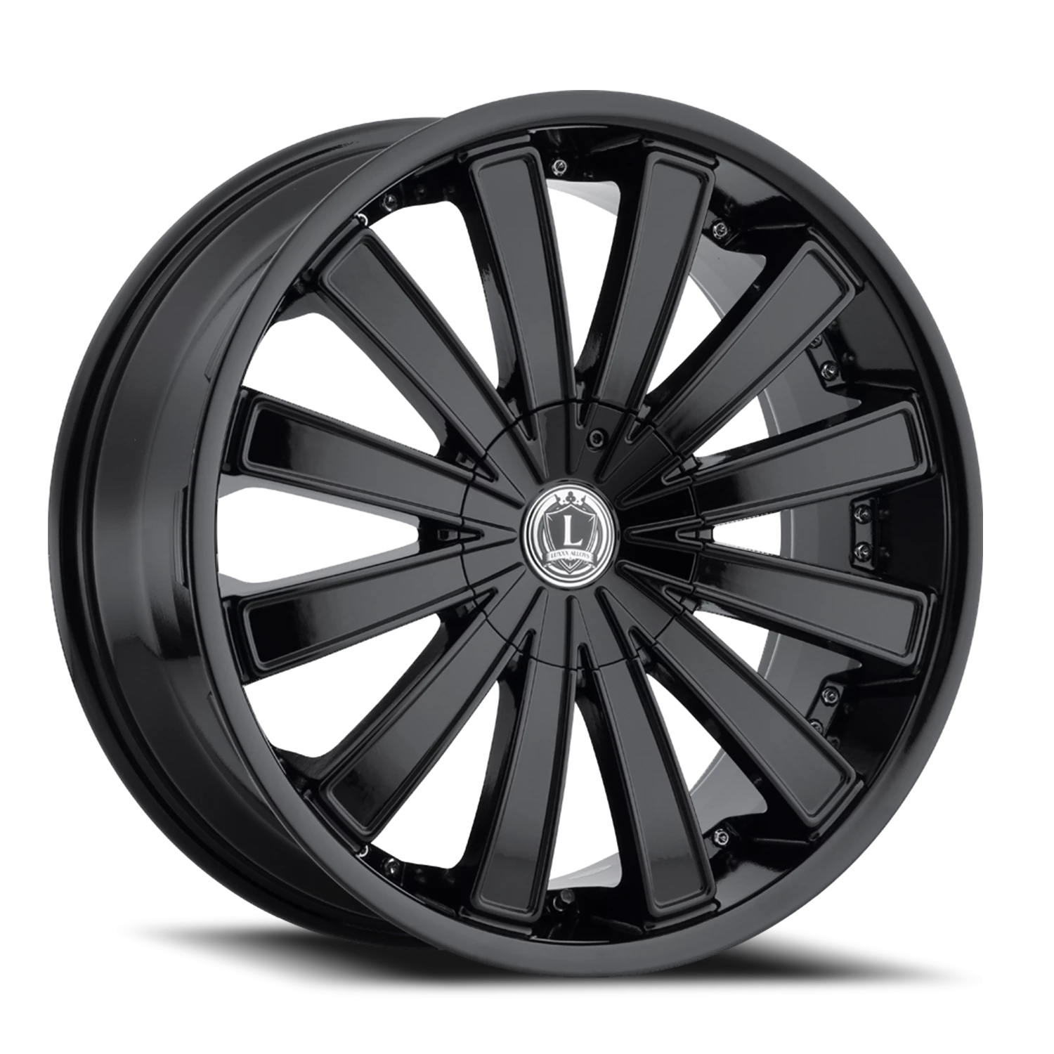 LUX4 24X9.5 6135/139.7 +30 87.1 Gloss Black