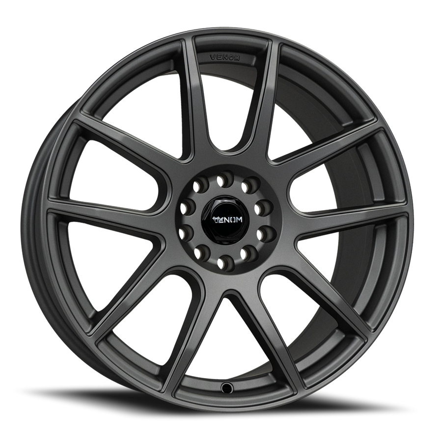 VENOM41 18X8.5 5108/114.3 +35 73.1 Matte Gunmetal