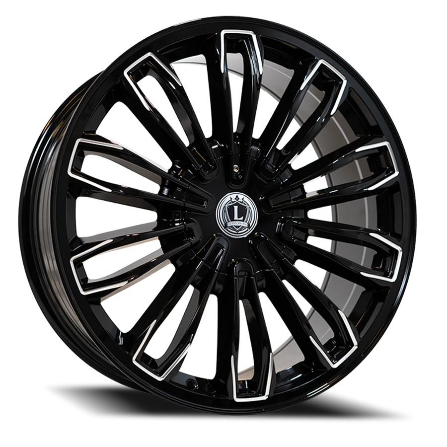 LUX42 18X8 5112/114.3 +35 73.1 Gloss Black Milled