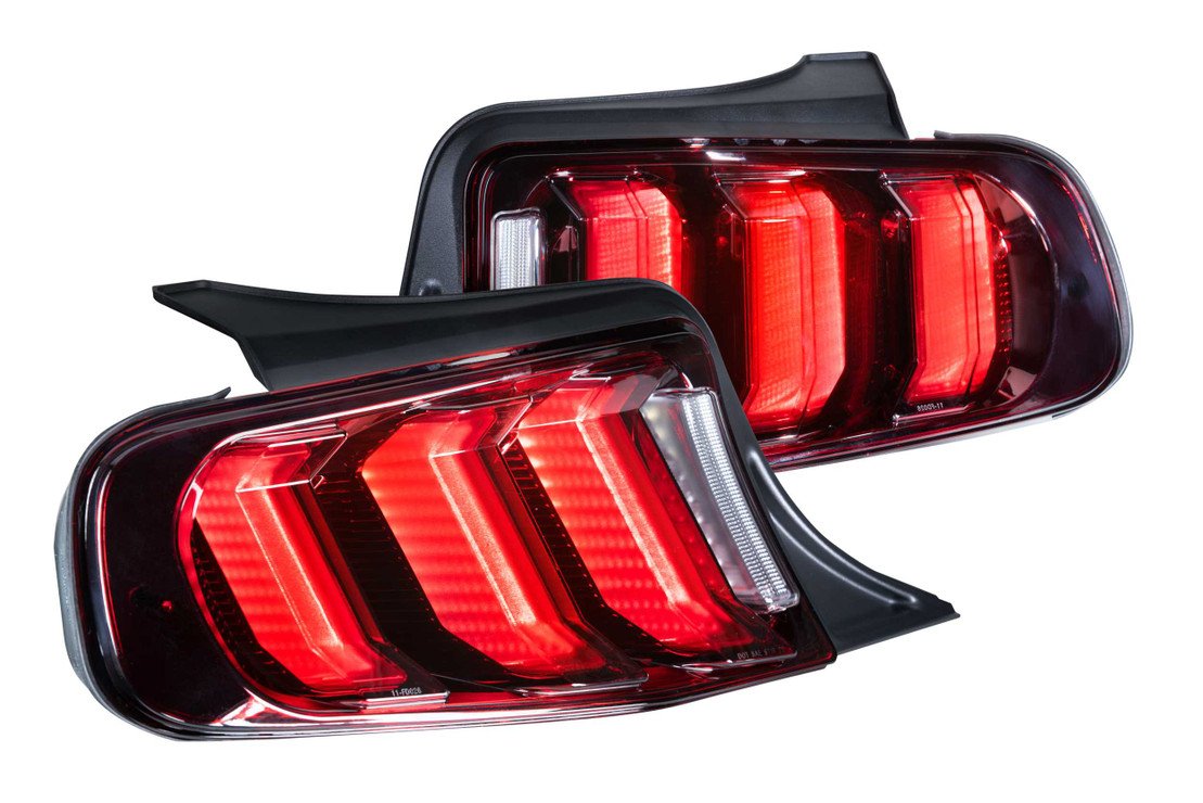 Morimoto XB TAIL LIGHTS FORD MUSTANG (13-14) (RED)