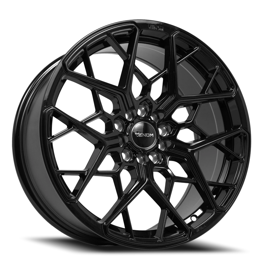 VENOM46 17X8 5100/113.1 (5-100/112/114.3) +35 73.1 Gloss Black