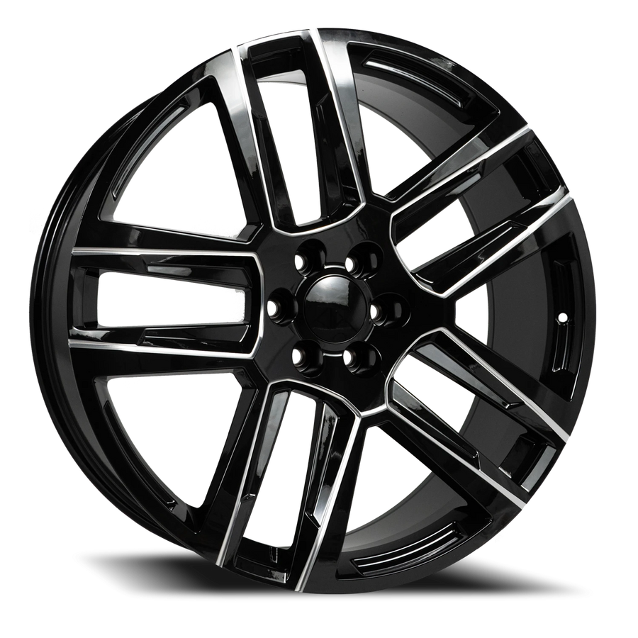 REP 048 24X10 6X139.7 +31 78.1 Gloss Black Milled