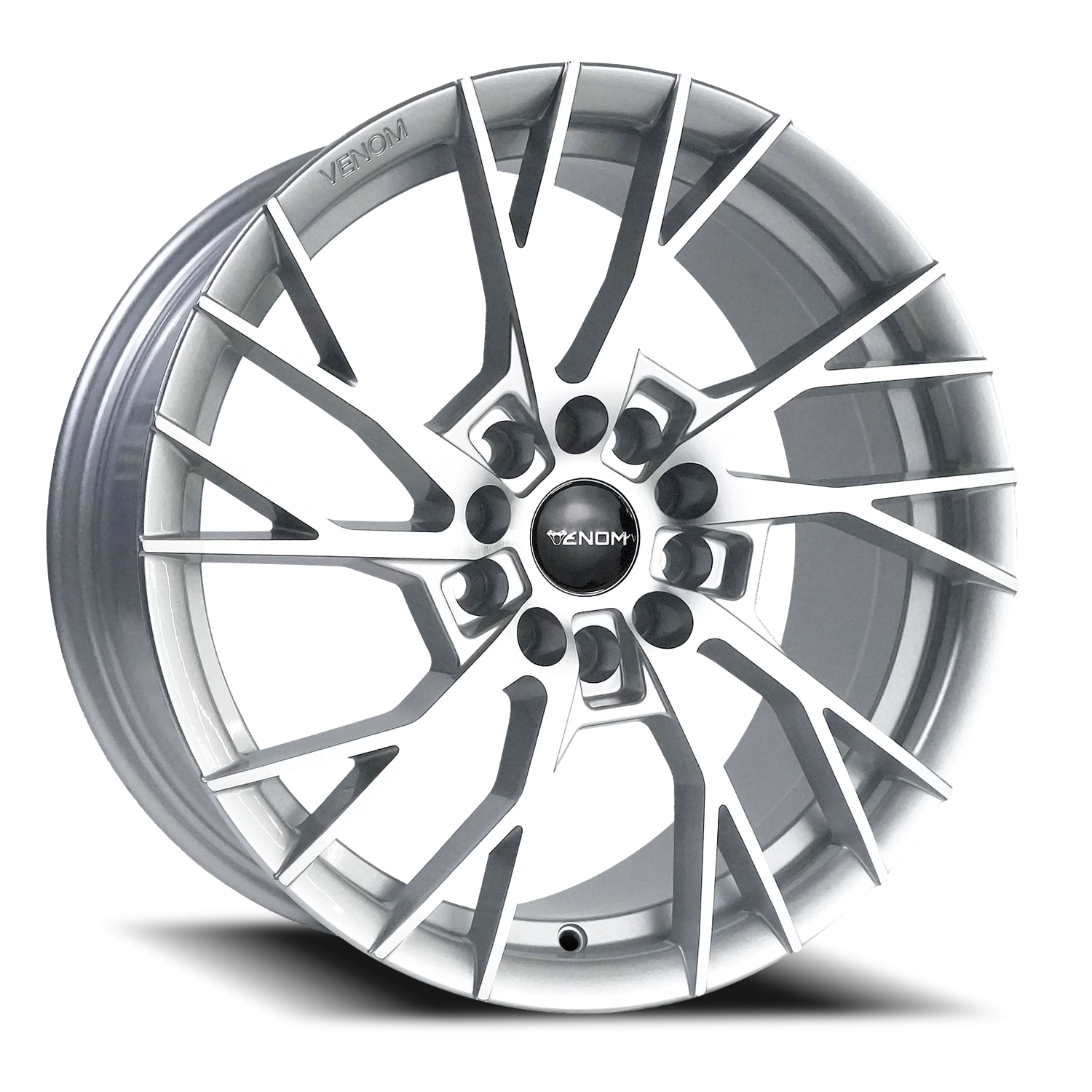 VENOM49 18X8.5 51143/120 +35 73.1 Silver Machined Face