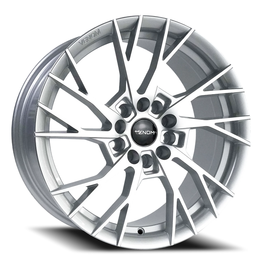 VENOM49 18X8.5 51143/120 +35 73.1 Silver Machined Face