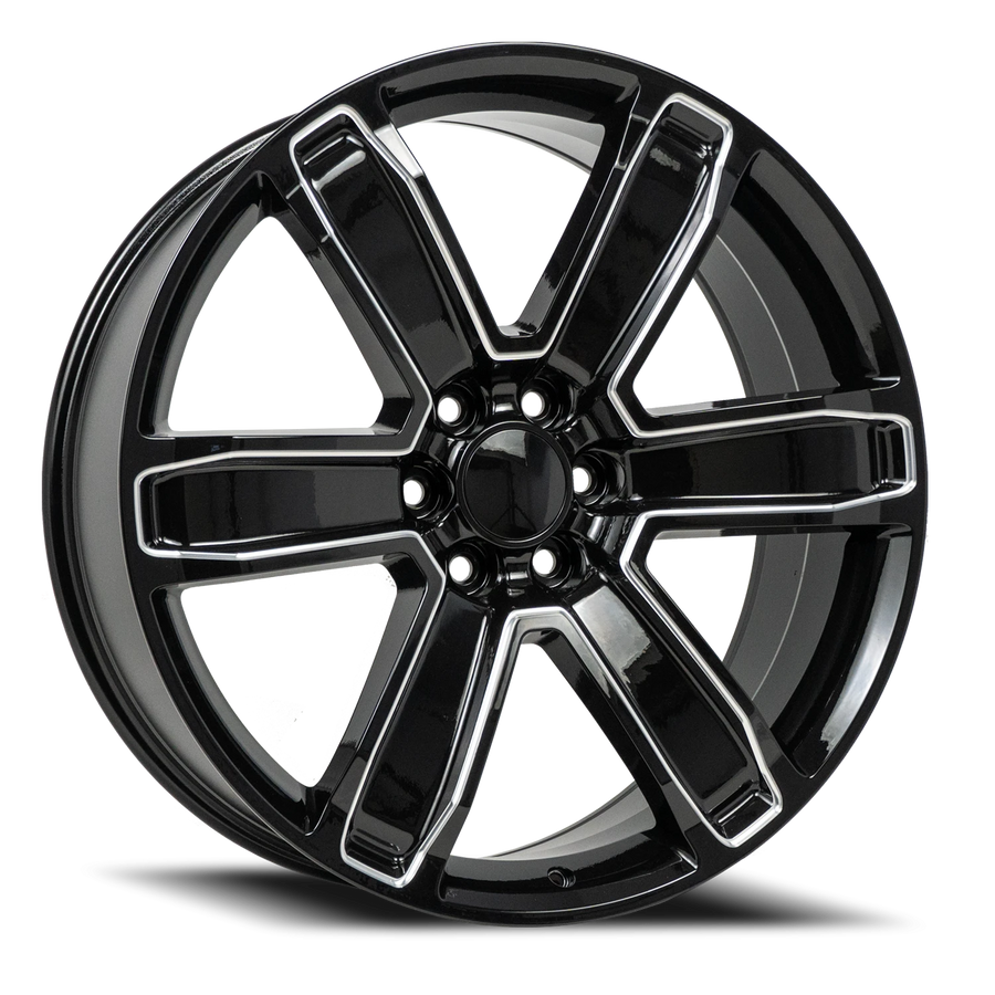 REP 050 26X10 6139.7+31 78.1 Gloss Black Milled