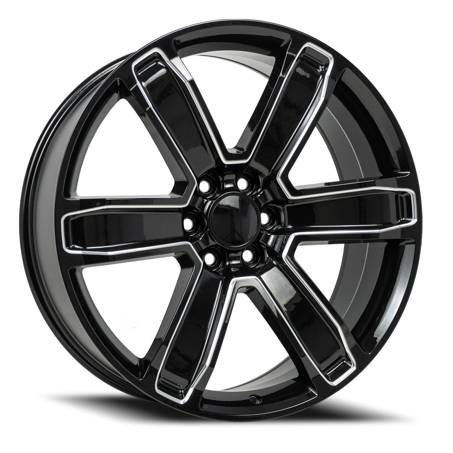 REP 050 24X10 6X139.7 +31 78.1 Gloss Black Milled