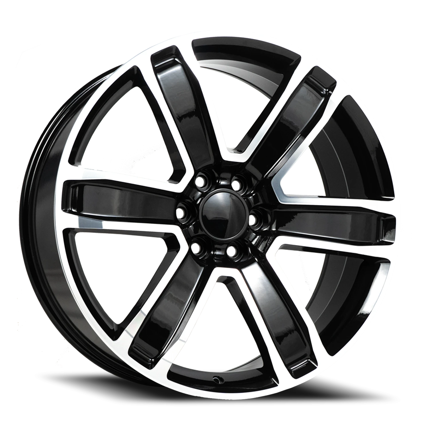 REP 050 26X10 6139.7+31 78.1 Gloss Black Machined