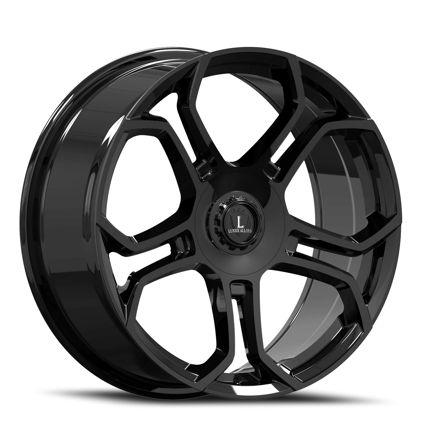 LUX50 22X9 6135/1397 +30 87.1 All Gloss Black