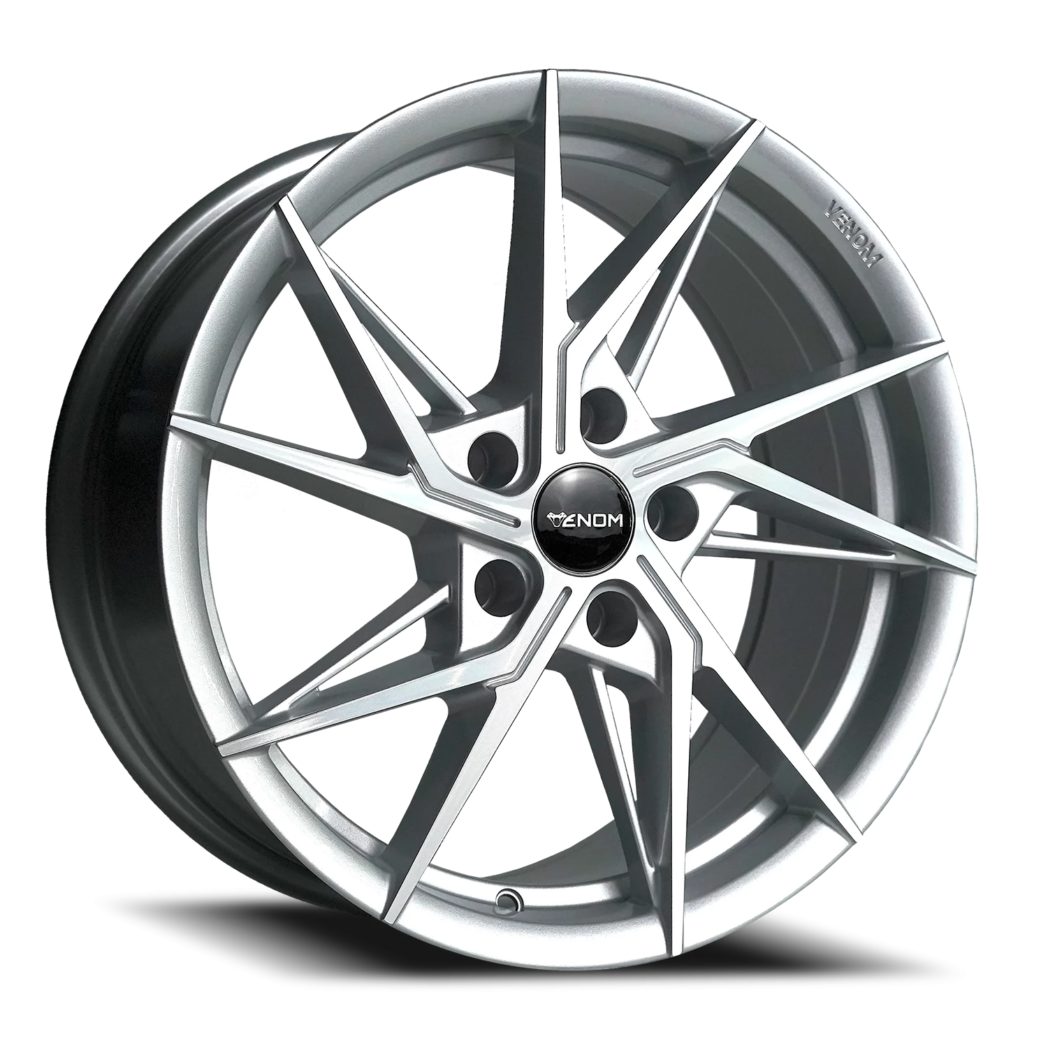 VENOM50 18X8.5 51143 +35 73.1 Silver Machined
