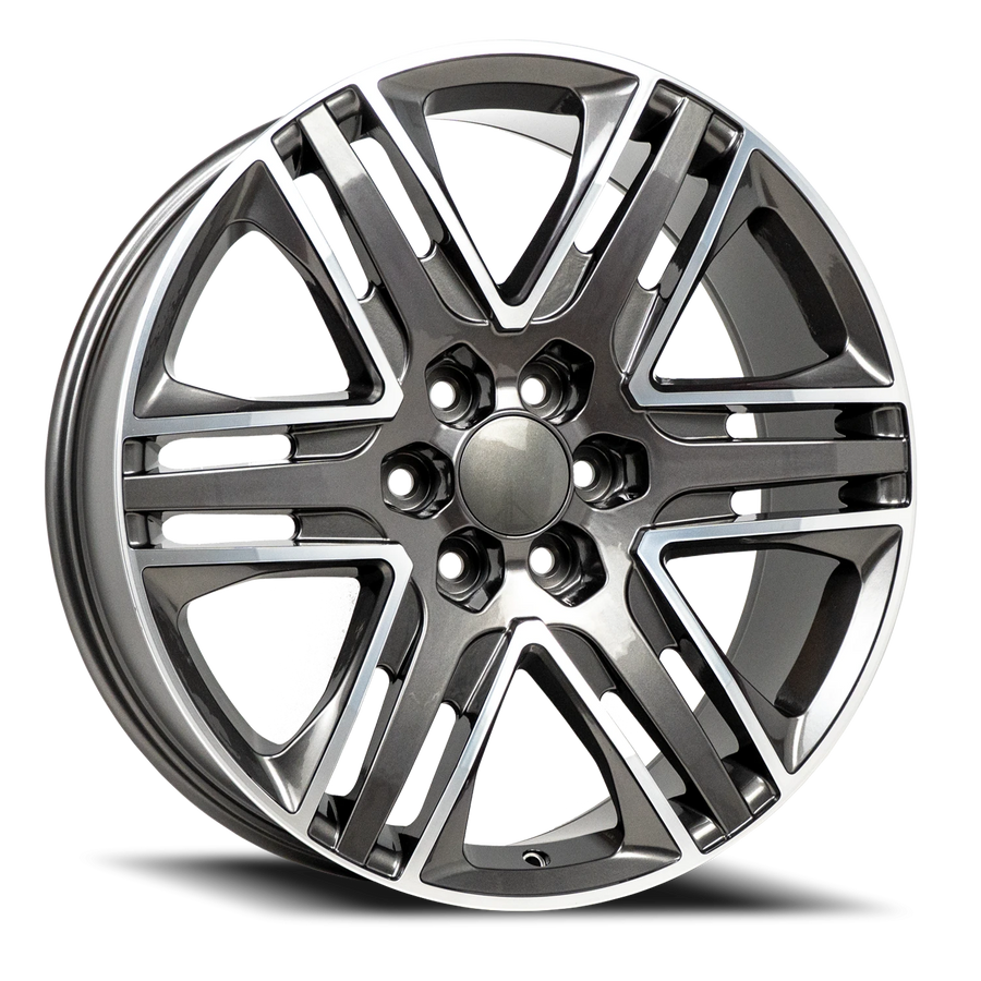 REP 051 24X10 6X139.7 +31 78.1 Gun Metal Machined