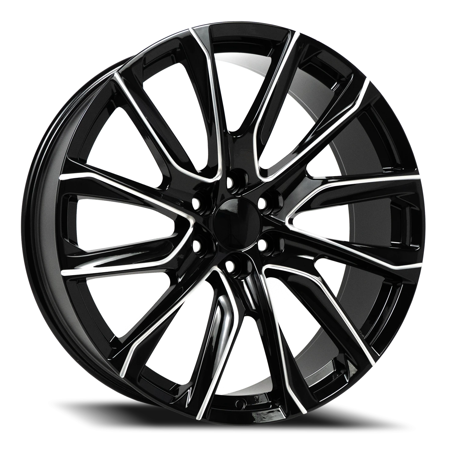 REP 052 22X9 6X139.7 +31 78.1 Gloss Black Milled