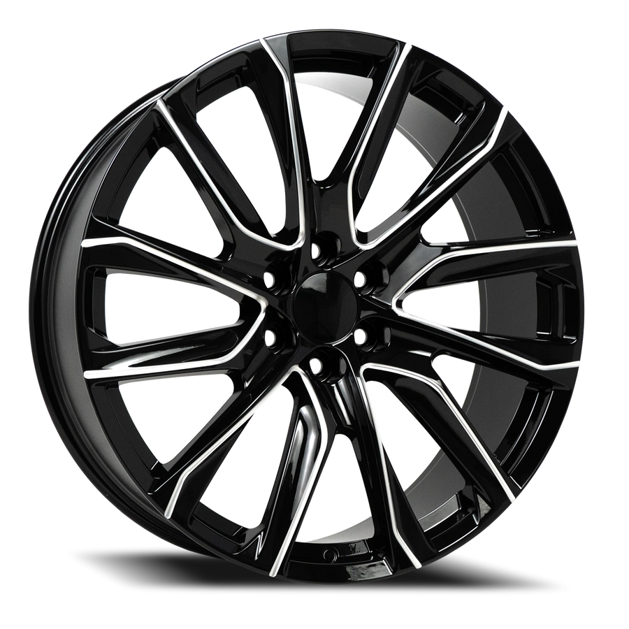 REP 052 22X9 6X139.7 +31 78.1 Gloss Black Milled