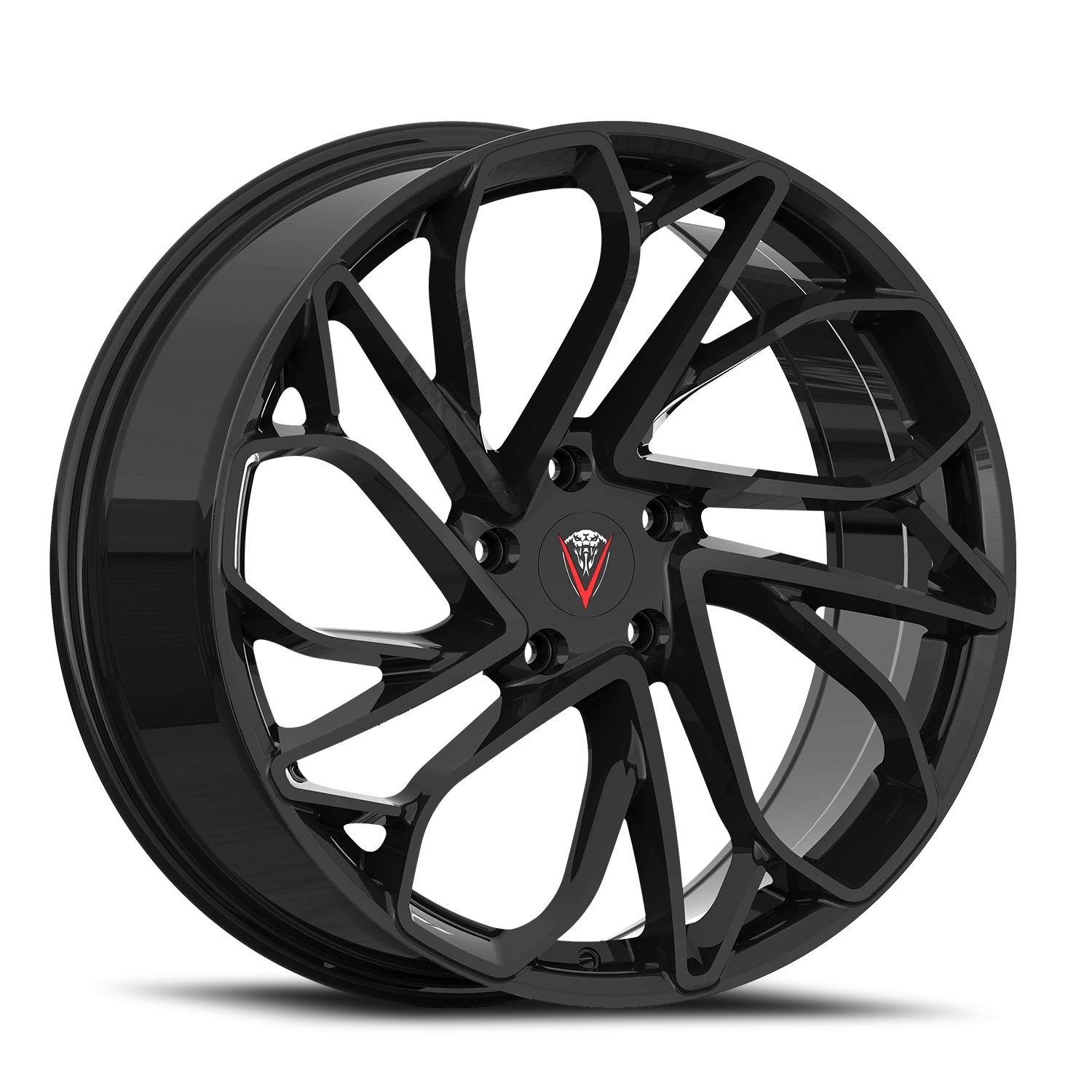 VENOM52 19X8.5 5X120 +35 73.1 All Gloss Black