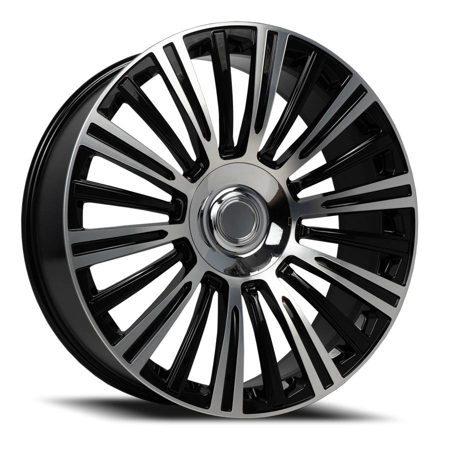 REP 053 24X10 6X139.7 +31 78.1 Gloss Black Machined