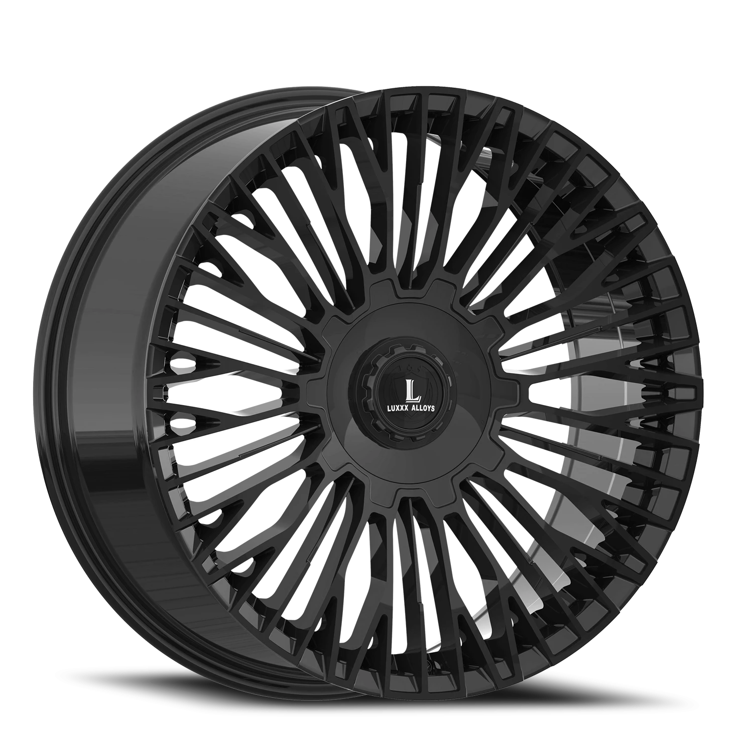 LUX57 18X8.5 5110/114.3 +35 73.1 All Gloss Black