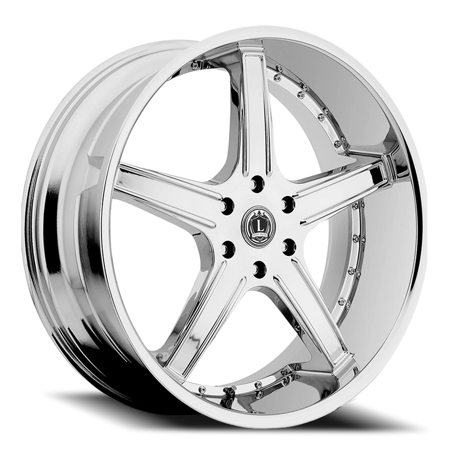 LUX6 24X9 5X120 +18 74.1 Chrome