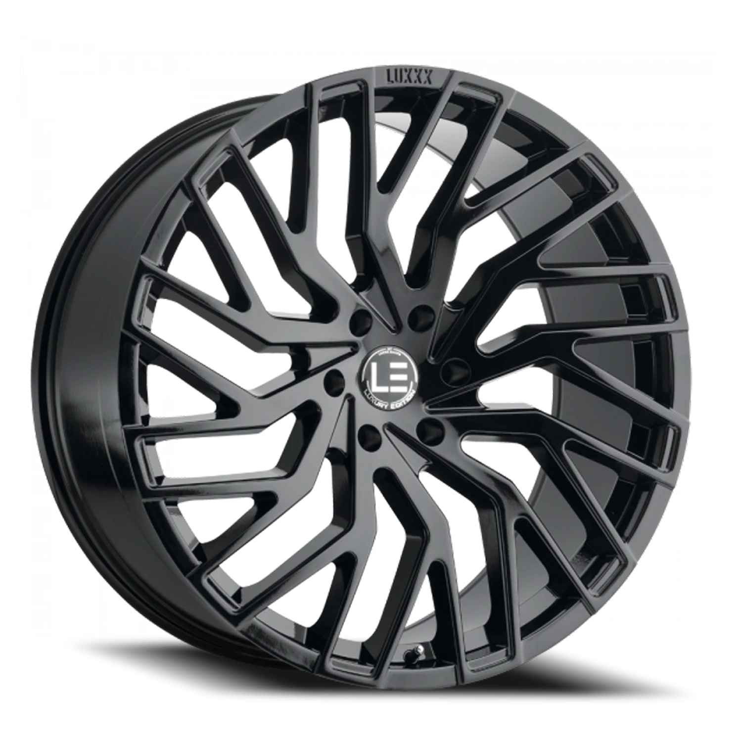 LUXLE6 22X10 6X139.7 +30 78.1 All Gloss Black