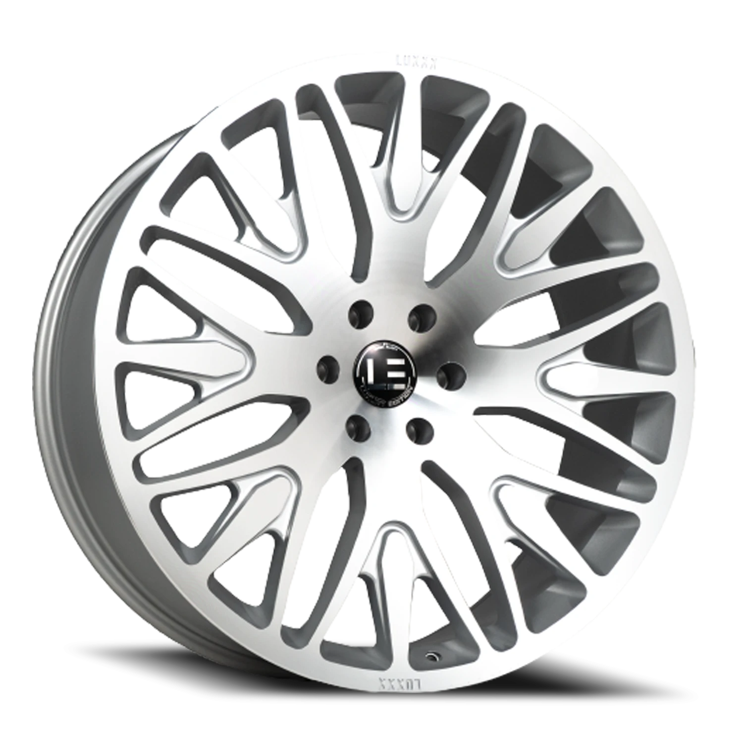 LUX LE7 26X10 6X139.7 +30 78.1 Silver Machine Face